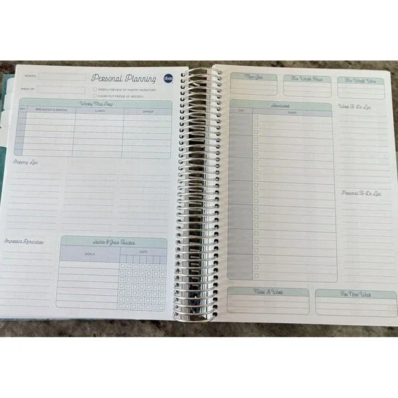 The Budget Mom Live Rich Planner Personal & Finance Undated Sz: 8 3/4” X 9 1/2” - Picture 3 of 14